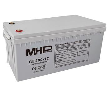 Akumulátor MHPower VRLA/GEL 12V/ 200Ah