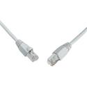 Patch kabel CAT6 SFTP PVC 1m šedý snag-proof C6-315GY-1MB