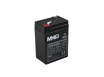 Akumulátor Pb MHPower 6 V/4 Ah