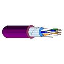 Kabel LEXI-Net UTP CAT5e, drát, nestíněný, box 305m, fialový, LSOH, značená metráž