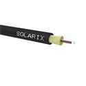 Optický kabel Drop Solarix 08vl. 9/125, 3,7mm, LSOH, Eca