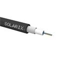 Univerzální kabel CLT Solarix 04vl 50/125 LSOH E<sub>ca</sub> OM4 černý SXKO-CLT-4-OM4-LSOH
