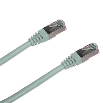 10 pack - Patch cord Datacom FTP Cat 5e, 1 m, šedý