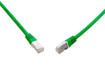 10G patch kabel CAT6A SFTP LSOH 7m zelený non-snag-proof C6A-315GR-7MB