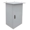 19" Rozvaděč stojanový venkovní 24U 700x600, termoizolovaný, šedý, krytí IP55