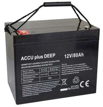 Akumulátor Profi ACCU Plus 12 V/80 Ah