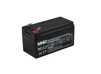 Akumulátor Pb MHPower 12 V/ 1,3 Ah