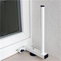 Anténní držák na plastové okno "L", délka 40cm, výška 25cm, d=20mm