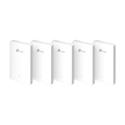 AP TP-Link EAP615-Wall, 2,4/5 GHz, AX1800, 4x 1Gb port (5-pack)
