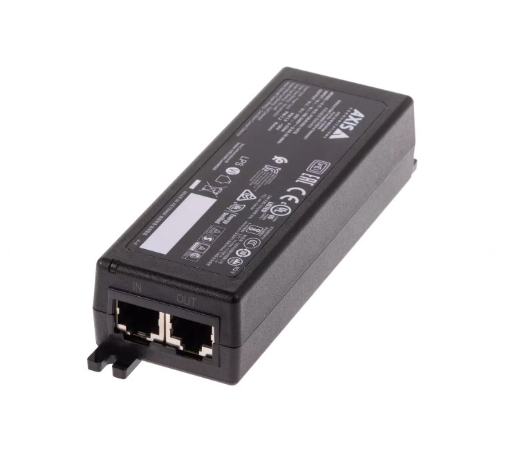 AXIS 30 W Midspan - Gigabit PoE injektor, PoE+, max. 30W