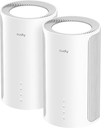 Cudy M11000 Tri-Band Wi-Fi 7 Mesh System, BE11000, 2 pack