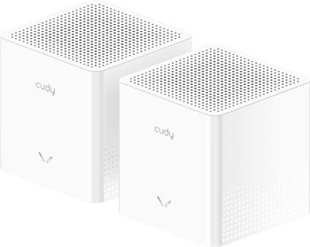 Cudy M3000S Wi-Fi 6 Mesh System, AX3000, 2 pack
