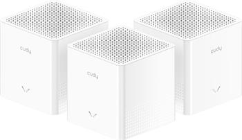 Cudy M3000S Wi-Fi 6 Mesh System, AX3000, 3 pack