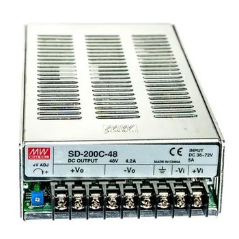 DC-DC konvertor Mean-Well SD-200C-48 36-72 V/48 V, 4,2 A, 200 W, box