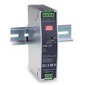 DC-DC měnič na DIN lištu Mean Well DDR-120C-24, 24V, 5A, 120W