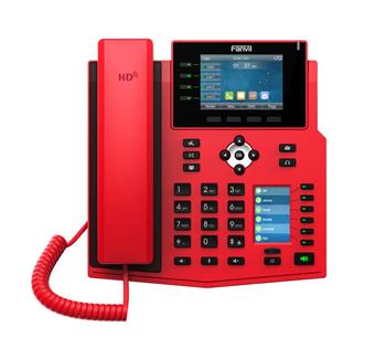 Fanvil X5U-R SIP telefon červený