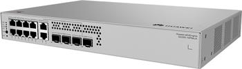 Huawei S220S-10PN4JX Gigabitový PoE Switch, 2x 2.5G POE, 2x 2.5G SFP, 2x SFP+