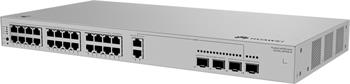 Huawei S220S-26PN4JX Gigabitový PoE switch, 22x GPOE, 2x 2.5G POE / 2.5G SFP Combo, 2x SFP+