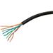 Kabel Datacom venkovní UTP CAT5e, drát, box 305m, PE, černý