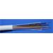 Optický Riser kabel vnitřní 24 vláken SM 9/125 G.657A, bílý, vnitřní, METRÁŽ