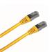 Patch cord Datacom FTP Cat 5e, 2m, žlutý, stíněný, 24AWG