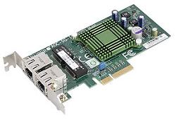 Gigabitová síťová karta Supermicro SG-I2, 2x GB LAN, RJ-45, PCI-E x4