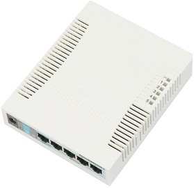 Switch Mikrotik RB260GSP, 5x 10/100/1000BaseT + 1x GB SFP port, 5x GB PoE OUT