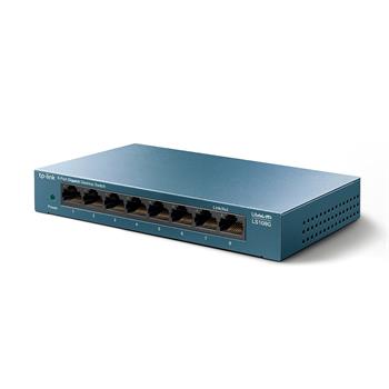 Switch TP-Link LS108G 8x 1Gb port, unmanaged, Desktop kovový