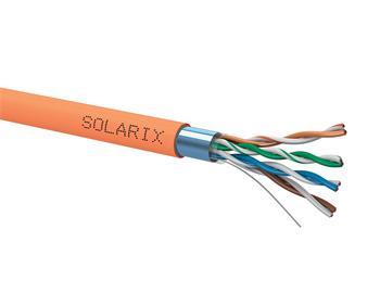 Instalační kabel Solarix CAT5E FTP LSOHFR B2<sub>ca</sub>-s1,d1,a1 500m SXKD-5E-FTP-LSOHFR-B2ca