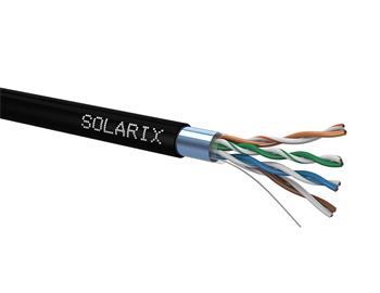 Instalační kabel Solarix CAT5E FTP PE Fca 100m/box SXKD-5E-FTP-PE