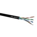 Instalační kabel Solarix CAT5E UTP PE F<sub>ca</sub> venkovní GELOVÝ 305m/box SXKD-5E-UTP-PEG