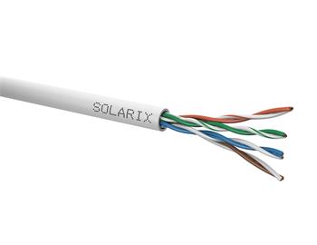 Instalační kabel Solarix CAT5E UTP PVC E<sub>ca</sub> 1000m/cívka SXKD-5E-UTP-PVC
