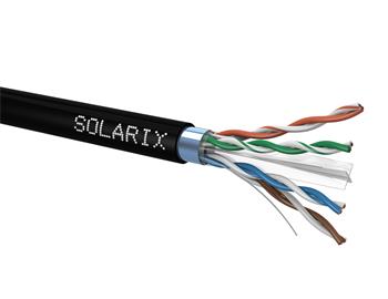 Instalační kabel Solarix CAT6 FTP PE F<sub>ca</sub> venkovní 500m/cívka SXKD-6-FTP-PE