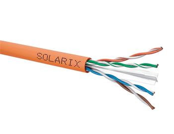 Instalační kabel Solarix CAT6 UTP LSOHFR B2<sub>ca</sub>-s1,d1,a1 500m SXKD-6-UTP-LSOHFR-B2ca