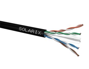 Instalační kabel Solarix CAT6 UTP PE F<sub>ca</sub> venkovní 500m/cívka SXKD-6-UTP-PE