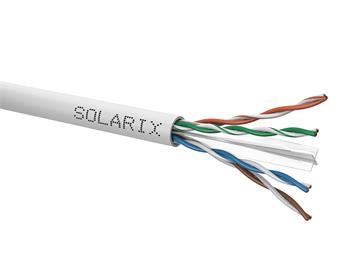 Instalační kabel Solarix CAT6 UTP PVC E<sub>ca</sub> 100m/box SXKD-6-UTP-PVC