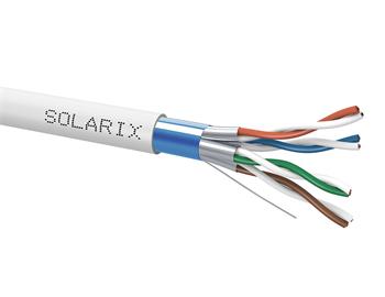 Instalační kabel Solarix CAT6A FFTP LSOH D<sub>ca</sub>-s2,d2,a1 500m SXKD-6A-FFTP-LSOH