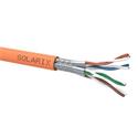 Instalační kabel Solarix CAT7 SSTP LSOH C<sub>ca</sub>-s1,d1,a1 1000 MHz 500m/cívka SXKD-7-SSTP-LSO