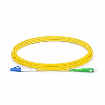 IPM Optický patchcord SM 9/125um, 1 m, simplex, SC/APC-LC/UPC,G.652D