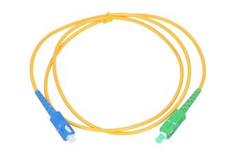IPM Optický patchcord SM 9/125um, 1m, simplex, SC/APC-SC/UPC,G.652D