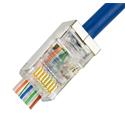IPM průchozí konektor RJ45 FTP, CAT6, stíněný, Wire Cross