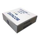 Kabel Datacom FTP CAT5e, drát, stíněný, box 100m, PE, černý, venkovní