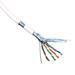 Kabel Datacom FTP CAT5e, drát, stíněný, box 305m, PVC, bílý