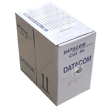 Kabel Datacom UTP CAT5e, drát, 305 m