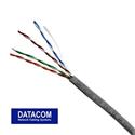 Kabel Datacom UTP lanko CAT5E LSOH, 305m box šedý