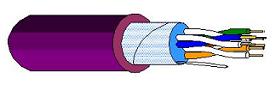 Kabel LEXI-Net UTP CAT5e, drát, BOX LSOH