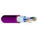 Kabel LEXI-Net UTP CAT5e, drát, nestíněný, box 305m, fialový, LSOH, značená metráž