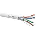 Kabel Solarix CAT6A STP LSOH Dca-s1,d2,a1 650 MHz 500m/cívka SXKD-6A-STP-LSOH
