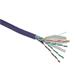 Kabel Solarix FTP Cat.6A drát, cívka 500m, LSOH