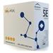 Kabel Solarix FTP CAT5e, drát, nestíněný, box 305m, šedý